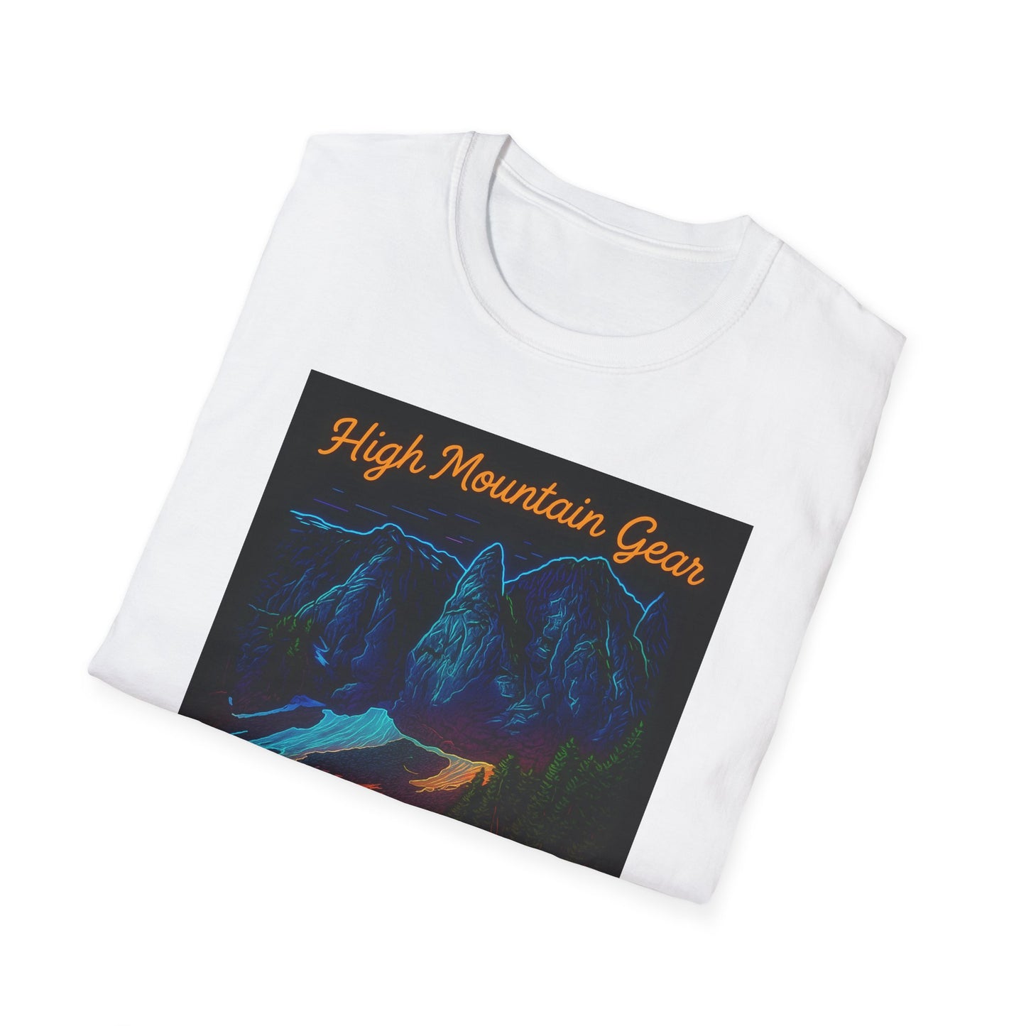 Unisex Neon Norwegian Mountain T-Shirt