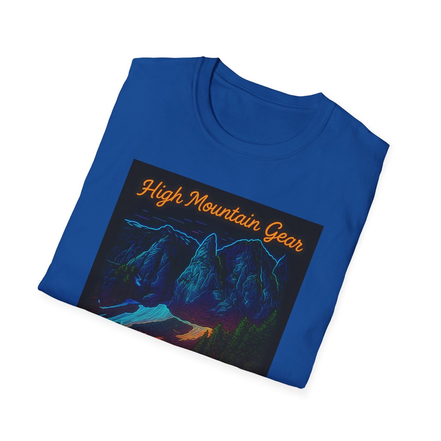 Unisex Neon Norwegian Mountain T-Shirt