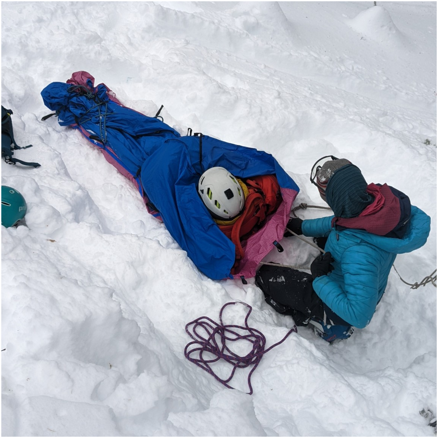 Ski Guide Sled Tarp