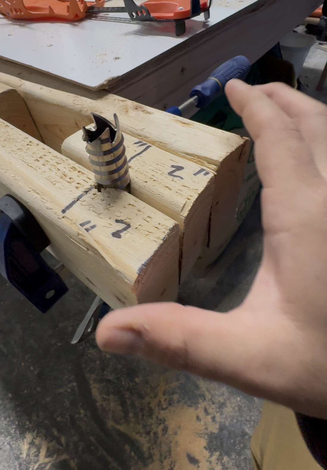 Ice Climbing Sharpening: Vice Build Plans