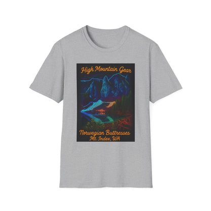 Unisex Neon Norwegian Mountain T-Shirt