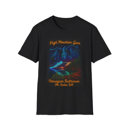Unisex Neon Norwegian Mountain T-Shirt