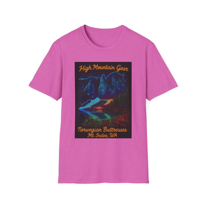 Unisex Neon Norwegian Mountain T-Shirt