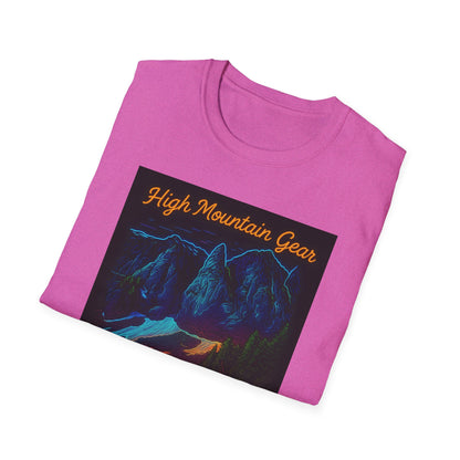Unisex Neon Norwegian Mountain T-Shirt