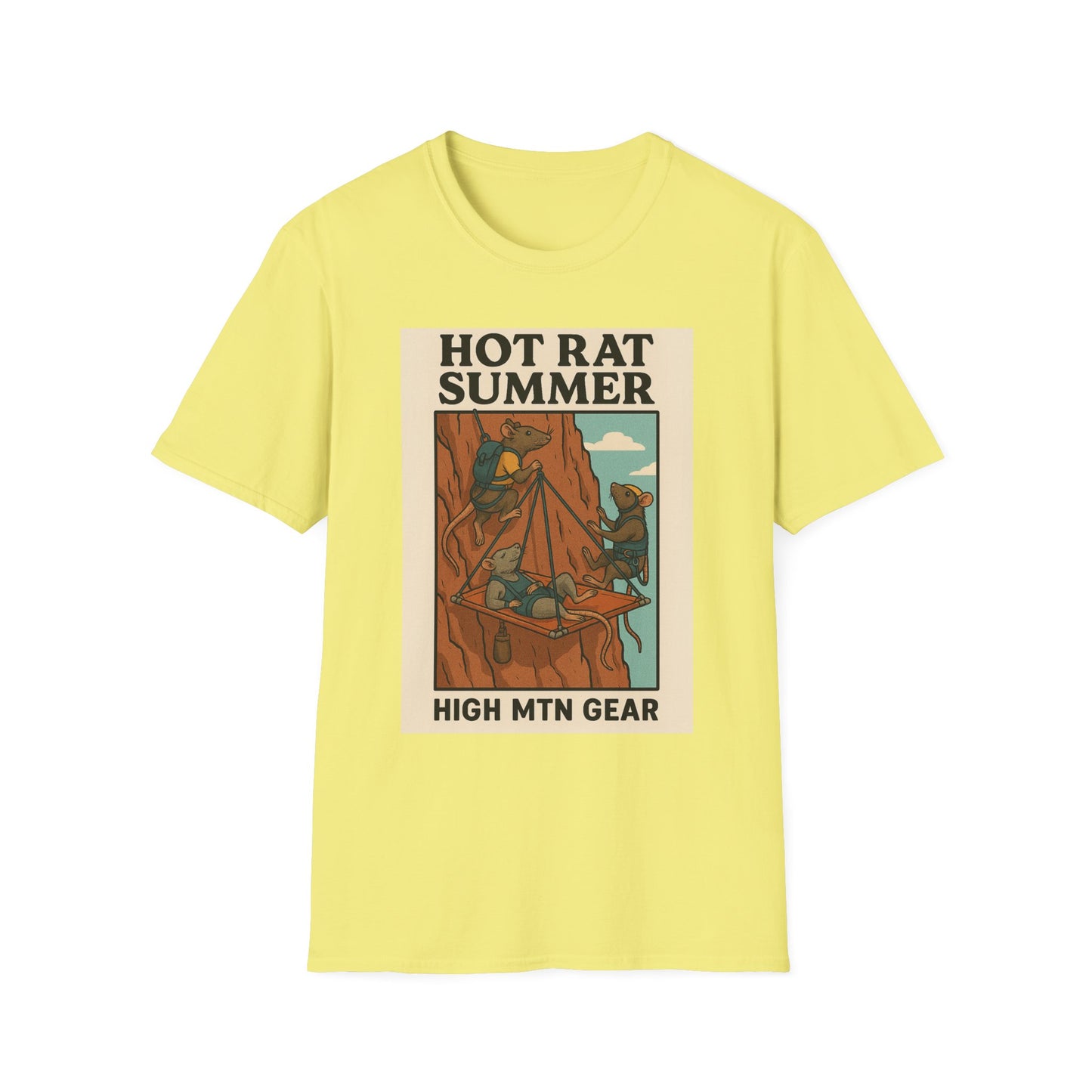Unisex Hot Rat Summer T Shirt