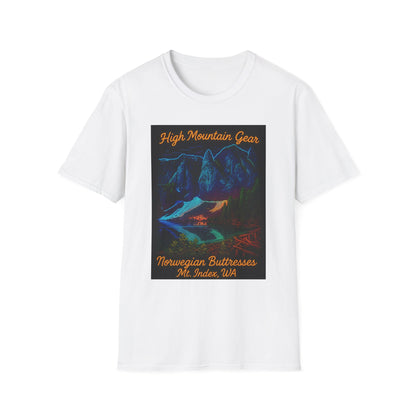 Unisex Neon Norwegian Mountain T-Shirt